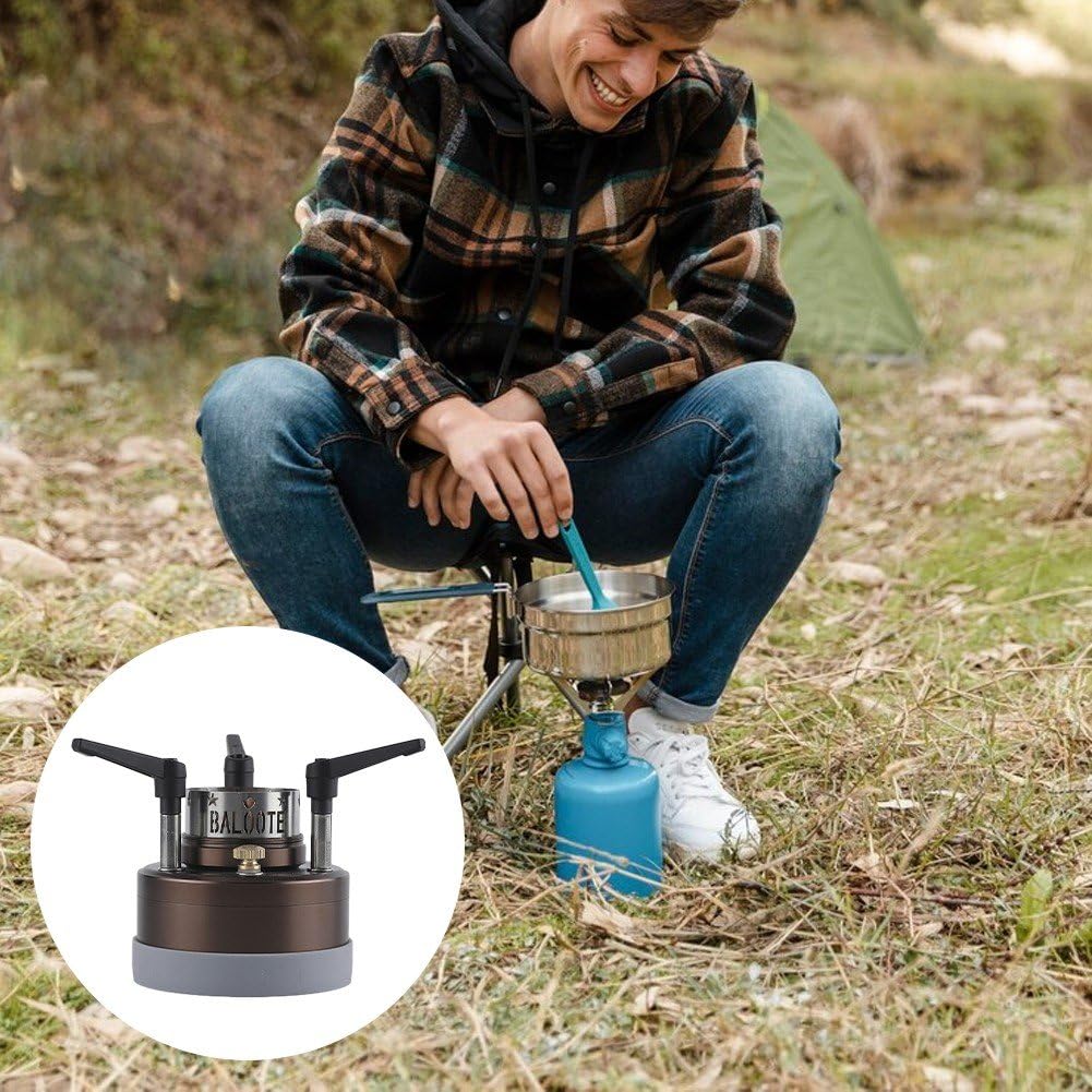 Amazon.co.jp: アルコールストーブ バーナー キャンプ 軽量 五徳 調節